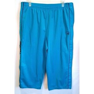 And 1 Breakaway Sweatpants Men's 2XL Teal/Blue Tear Away Basketball